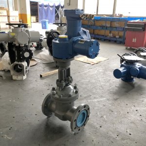 礦用電動閥門MKZ941H-40 DN150防爆（礦山、冶